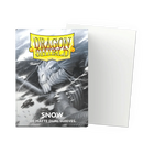 Dragon Shield - Dual Matte Sleeves - Standard Size - 100pk - Snow - The Card Vault