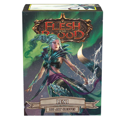 Dragon Shield - Flesh and Blood - Lexi - Brushed Art Sleeves - Standard Size - 100pk - The Card Vault