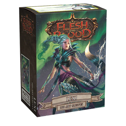 Dragon Shield - Flesh and Blood - Lexi - Brushed Art Sleeves - Standard Size - 100pk - The Card Vault