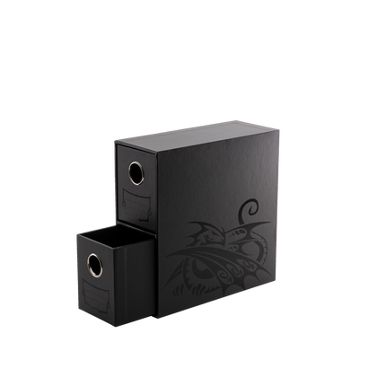 Dragon Shield - Fortress - 2-Card Drawers Vertical - Black - product detail