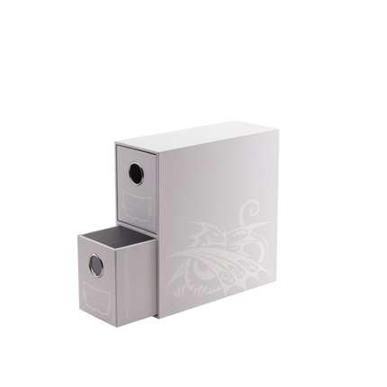 Dragon Shield - Fortress Card Drawers - Vertical 2-Drawer - White - product detail