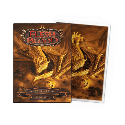 Dragon Shield - Matte Art - Flesh and Blood - Standard Size - 100pk - Kyloria - The Card Vault