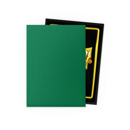 Dragon Shield - Matte Dual Sleeves - Standard Size - 100pk - Might Green - The Card Vault