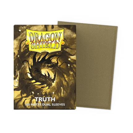 Dragon Shield - Matte Dual Sleeves - Standard Size - 100pk - Truth - The Card Vault
