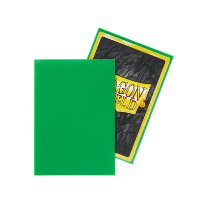Dragon Shield - Matte Sleeves - Japanese Size - 60pk - Apple Green - The Card Vault