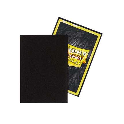 Dragon Shield - Matte Sleeves - Japanese Size - 60pk - Black - The Card Vault