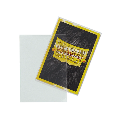 Dragon Shield - Matte Sleeves - Japanese Size - 60pk - Clear - The Card Vault