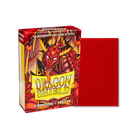 Dragon Shield - Matte Sleeves - Japanese Size - 60pk - Crimson - The Card Vault