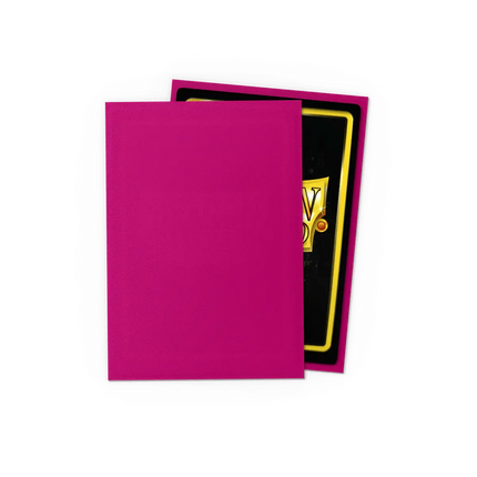 Dragon Shield - Matte Sleeves - Japanese Size - 60pk - Magenta - The Card Vault