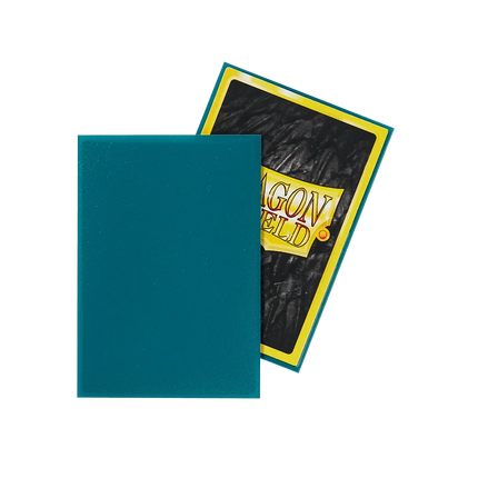 Dragon Shield - Matte Sleeves - Japanese Size - 60pk - Petrol - The Card Vault