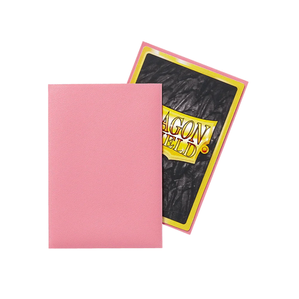 Dragon Shield - Matte Sleeves - Japanese Size - 60pk - Pink - The Card Vault