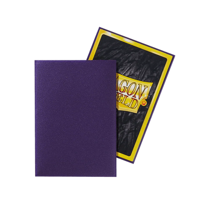 Dragon Shield - Matte Sleeves - Japanese Size - 60pk - Purple - The Card Vault