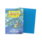 Dragon Shield - Matte Sleeves - Japanese Size - 60pk - Sapphire - The Card Vault