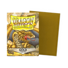 Dragon Shield - Matte Sleeves - Standard Size - 100pk - Gold - The Card Vault