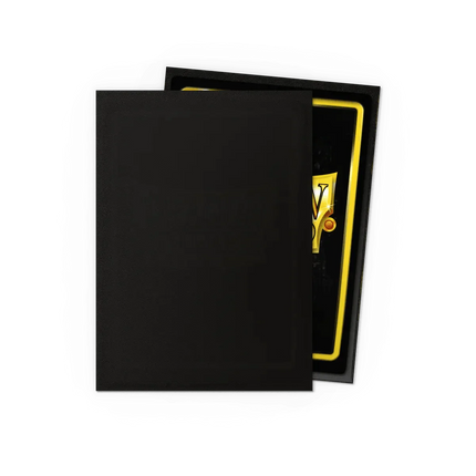 Dragon Shield - Matte Sleeves - Standard Size - 100pk - Jet - The Card Vault