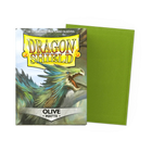 Dragon Shield - Matte Sleeves - Standard Size - 100pk - Olive - The Card Vault