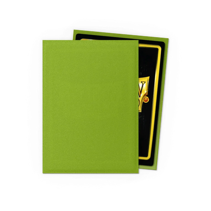 Dragon Shield - Matte Sleeves - Standard Size - 100pk - Olive - The Card Vault