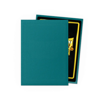 Dragon Shield - Matte Sleeves - Standard Size - 100pk - Petrol - The Card Vault