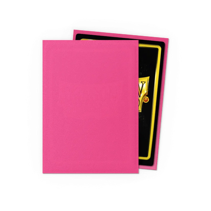 Dragon Shield - Matte Sleeves - Standard Size - 100pk - Pink Diamond - The Card Vault