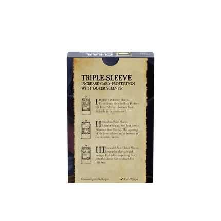 Dragon Shield - Outer Sleeves - Standard Size - 100pk - Clear (Matte) - The Card Vault