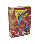 Dragon Shield - Perfect Fit Sleeves - Outer Sleeves - Japanese Size - 60pk - Clear (Matte) - The Card Vault