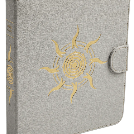 Dragon Shield - Spell Codex - Ashen White - The Card Vault