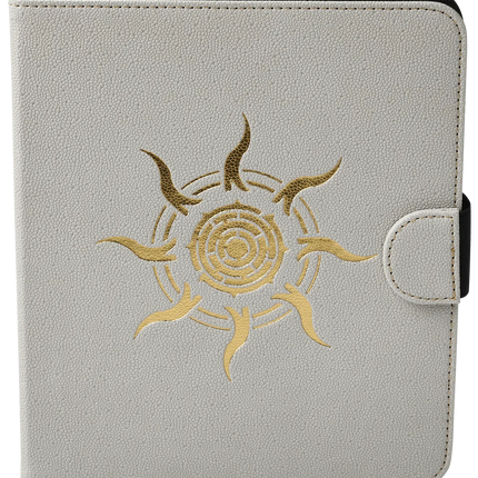 Dragon Shield - Spell Codex - Ashen White - The Card Vault