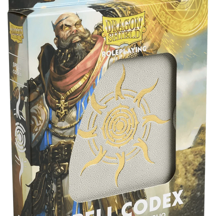Dragon Shield - Spell Codex - Ashen White - The Card Vault