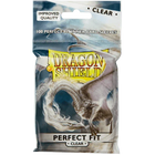 Dragon Shield - Toploading Perfect Fit Sleeves - Standard Size - 100pk - Clear - The Card Vault