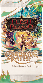 Flesh and Blood TCG - Compendium of Rathe - Booster Pack