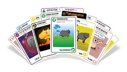 Exploding Kittens - Streaking Kittens - The Card Vault