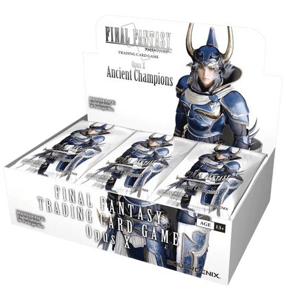 Final Fantasy TCG: Opus X (10) - Ancient Champions Booster Box - The Card Vault