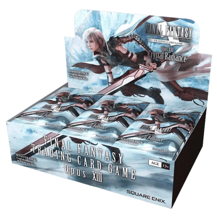 Final Fantasy TCG: Opus XIII (13) - Crystal Radiance Booster Box - The Card Vault