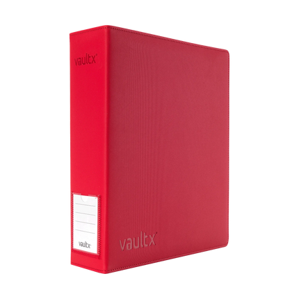 Vault X - Large Exo-Tec® Ring Binder - Red