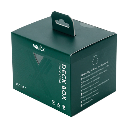 Vault X - Exo-Tec® Sideloading Deck Box 100+ - Green