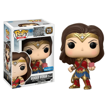 Funko Pop! Vinyl - DC: Justice League - Wonder Woman w/ Mother Box - #211 - The Card Vault