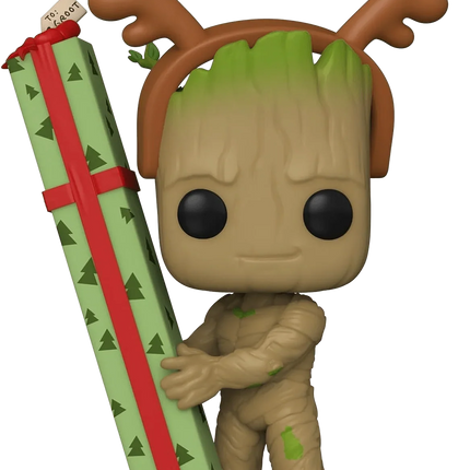 Funko Pop! Vinyl - Guardians of the Galaxy - Holiday Special Groot - #1105 - The Card Vault
