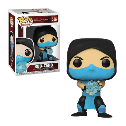 Funko Pop! Vinyl - Mortal Kombat - Sub-Zero - #536 - The Card Vault