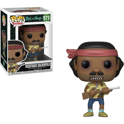 Funko Pop! Vinyl - Rick and Morty - Resistance Goldenfold - #571 - The Card Vault