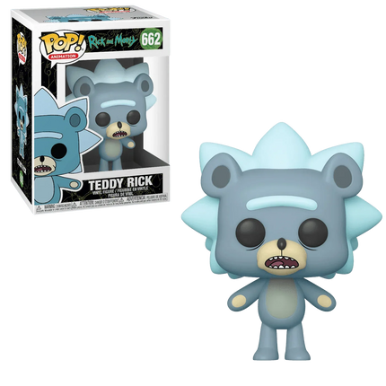 Funko Pop! Vinyl - Rick & Morty - Teddy Rick - #662 - The Card Vault