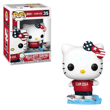 Funko Pop! Vinyl - Sanrio: Hello Kitty - Surfing Hello Kitty - #35 - The Card Vault