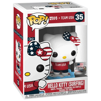 Funko Pop! Vinyl - Sanrio: Hello Kitty - Surfing Hello Kitty - #35 - The Card Vault