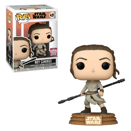 Funko Pop! Vinyl - Star Wars - Rey Skywalker (Jakku) - #451 - The Card Vault