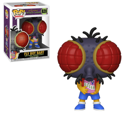 Funko Pop! Vinyl - The Simpsons: Treehouse of Horror - Fly Boy Bart - #820 - The Card Vault