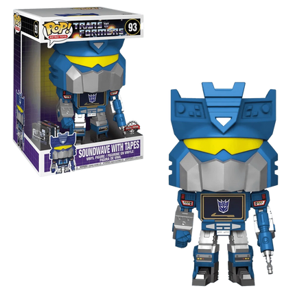 Funko Pop! Vinyl - Transformers - Soundwave w/ Tapes - #93 - The Card Vault