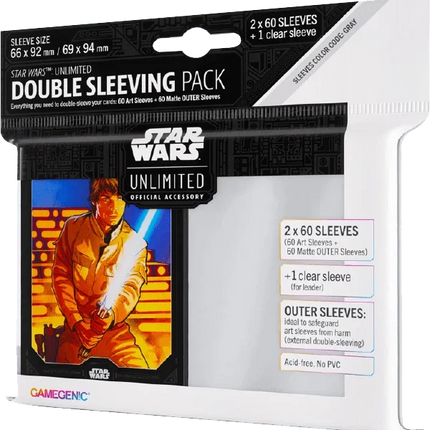 Gamegenic - Star Wars: Unlimited - Double Sleeving Pack - The Card Vault