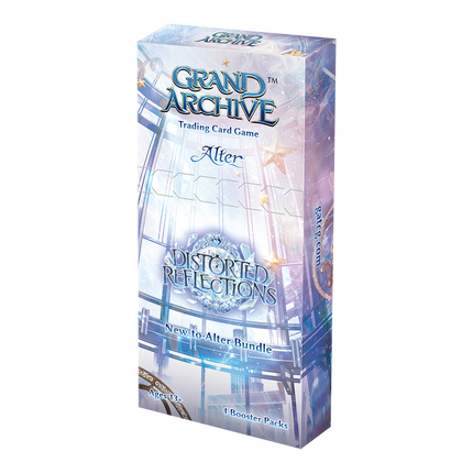 Grand Archive Distorted Reflections New-To-Alter Bundle containing four packs