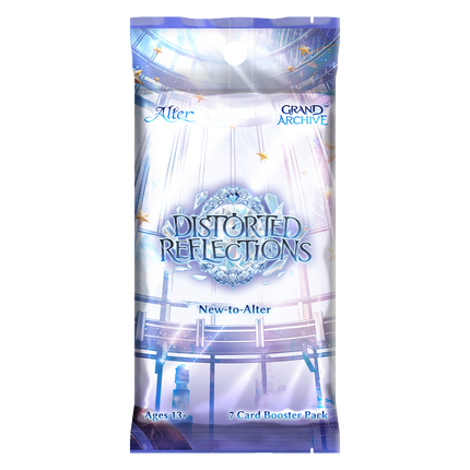 Distorted Reflections New-To-Alter seven-card pack included in the bundle
