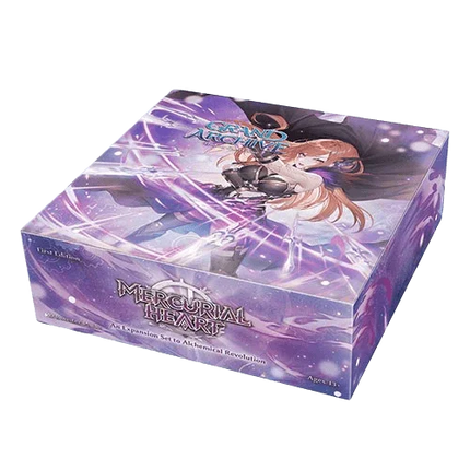 Grand Archive TCG - Mercurial Heart - 1st Edition Booster Box (20 Packs) - The Card Vault