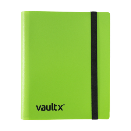 Vault X - 4-Pocket Strap Binder - Green